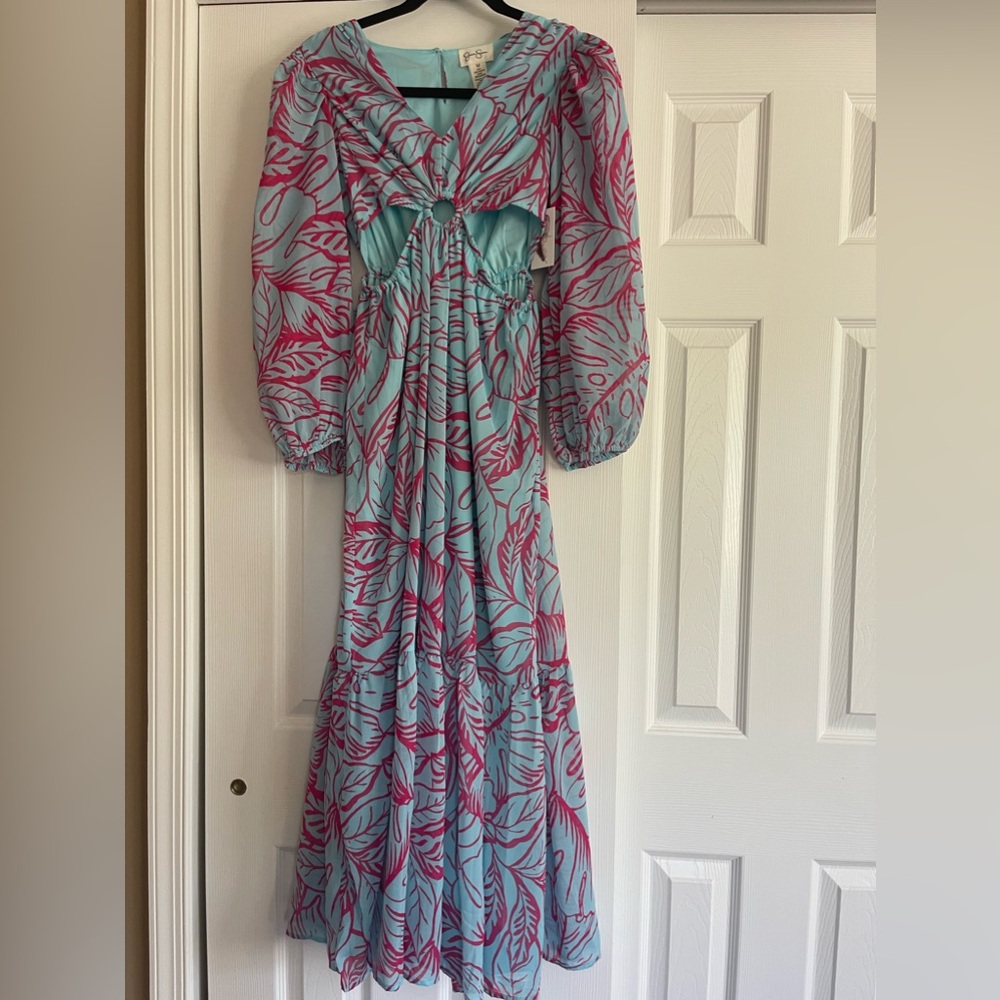 Jessica Simpson Cutout Maxi Dress